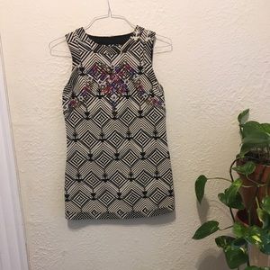 Cute with legging, new dress sz xs, button back